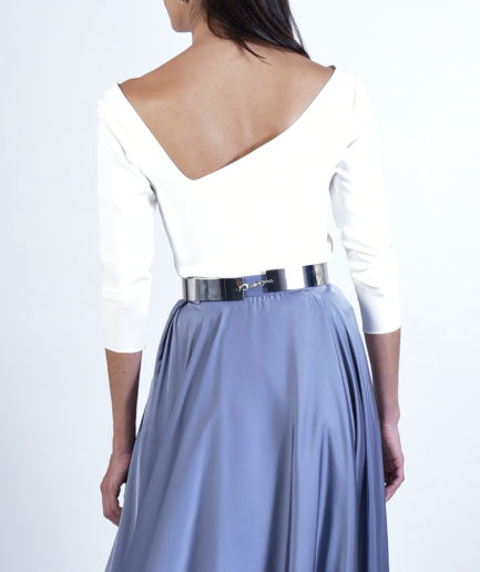 Cinturón metalizado