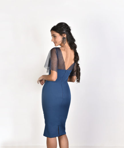 Vestido MIKAELA AZUL NOCHE