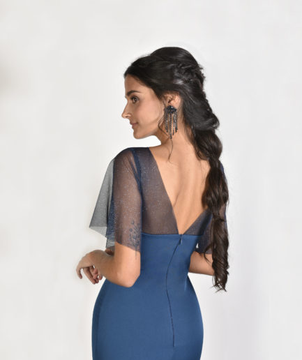 Vestido MIKAELA AZUL NOCHE