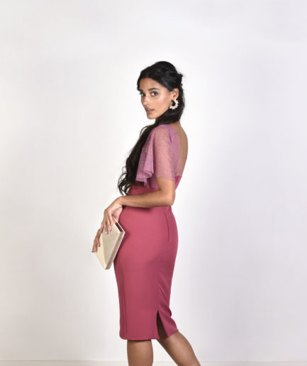 Vestido MIKAELA ROSA ROUGE