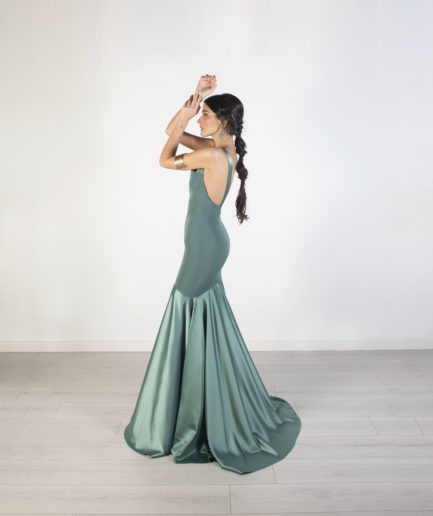 Vestido HARPER VERDE SALVIA