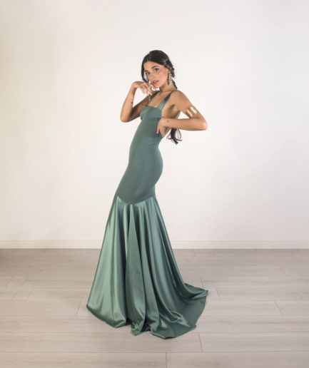 Vestido HARPER VERDE SALVIA