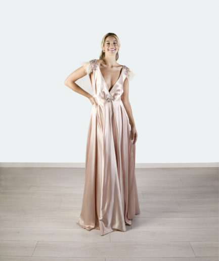 Vestido ALBA ROSA SALMÓN