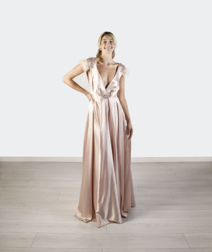 Vestido ALBA ROSA SALMÓN