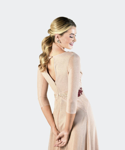 Vestido AMAYA DORADO