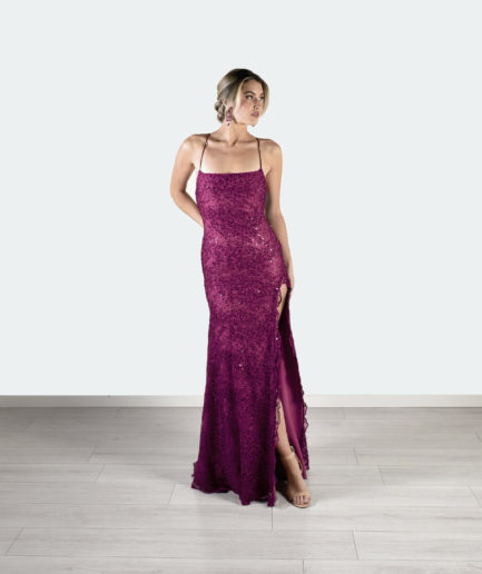 Vestido NAOMI GRANATE