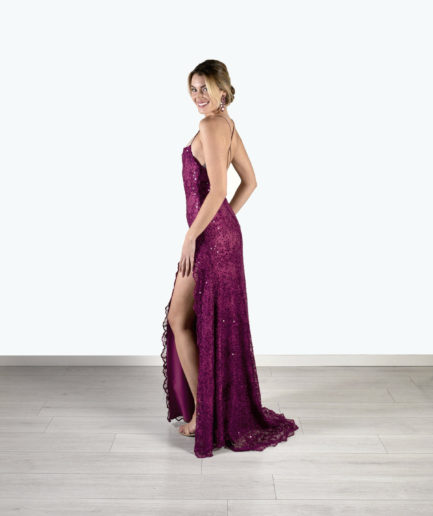 Vestido NAOMI GRANATE