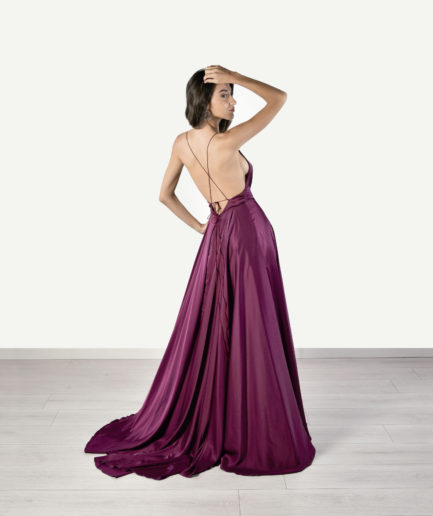 Vestido SOFIA BURDEOS
