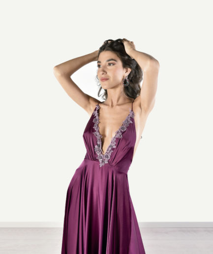 Vestido SOFIA BURDEOS