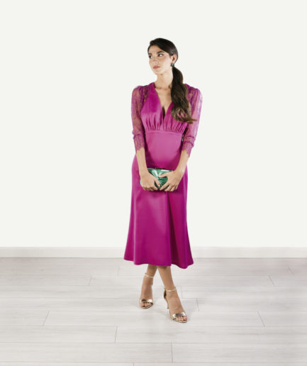 Vestido FRIDA FUCSIA