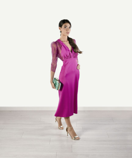 Vestido FRIDA FUCSIA