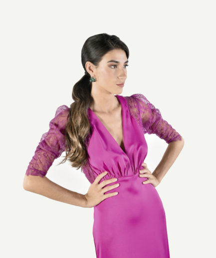 Vestido FRIDA FUCSIA