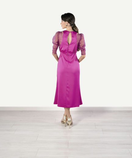 Vestido FRIDA FUCSIA