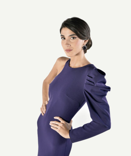 Vestido SIENNA BERENJENA