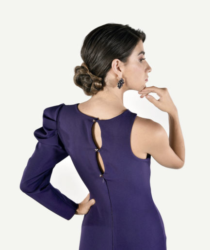 Vestido SIENNA BERENJENA