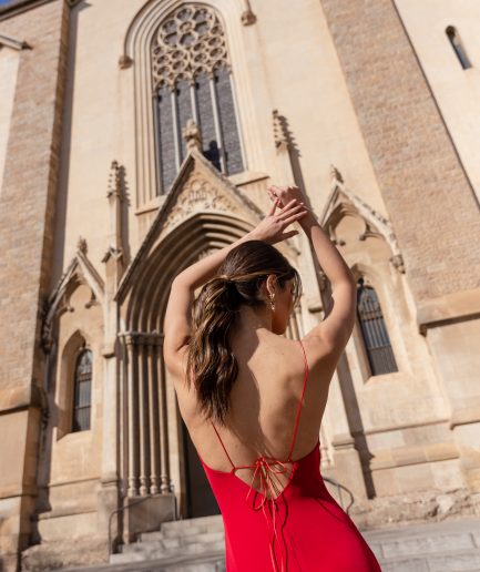 Vestido KINASSA ROJO