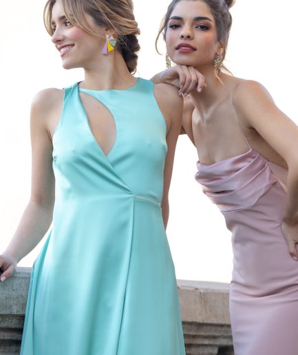 Vestido UGANDA TURQUESA