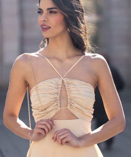 Vestido JASIRA VAINILLA