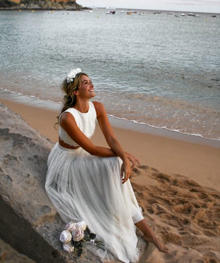 Falda de TUL y Top ESCALA