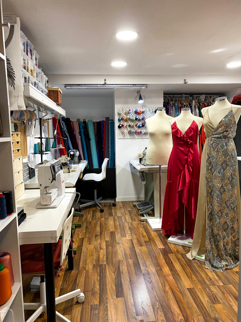 el atelier de bodas Mabel Galindo