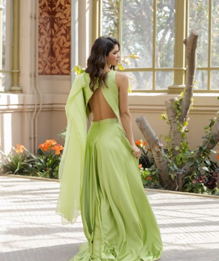 Falda NILO VERDE MANZANA