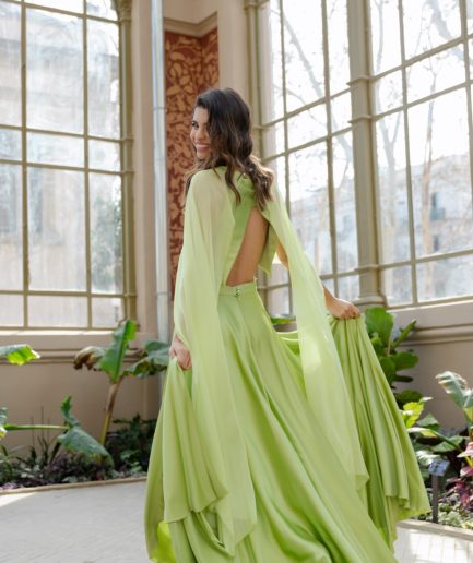 Falda NILO VERDE MANZANA